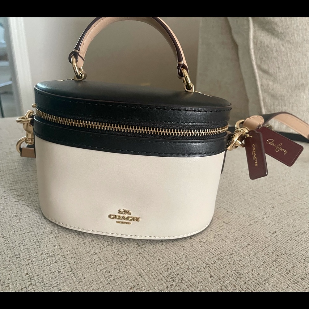 Coach X Selena Gomez Trail Bag Chalk